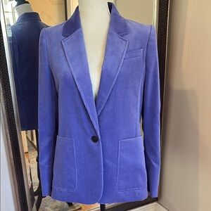 ME+EM Lavender Corduroy Blazer NWT